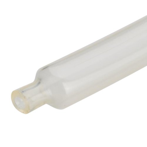 Термоусадка КВТ ТТК-(3:1) 6/2 прозрачная, клеевая (начальный ⌀6мм, после усадки ⌀2мм) картинка